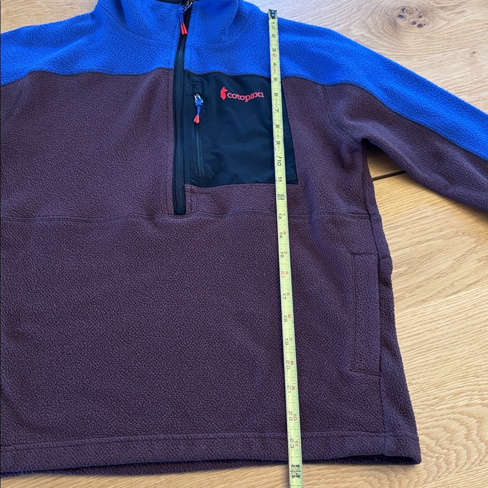 cotopaxi Blue and Plum Fleece Pullover Jacket - Picture 8 of 12